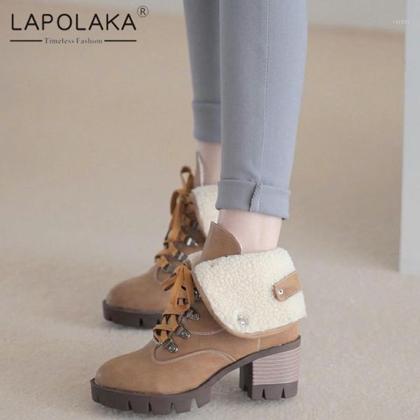 boots lapolaka 2021 design large size 43 chunky heels concise shoes woman female add fur warm winter snow footwear1, Black
boots lapolaka 2021 design large size 43 chunky heels concise shoes woman female add fur warm winter snow footwear1, Black