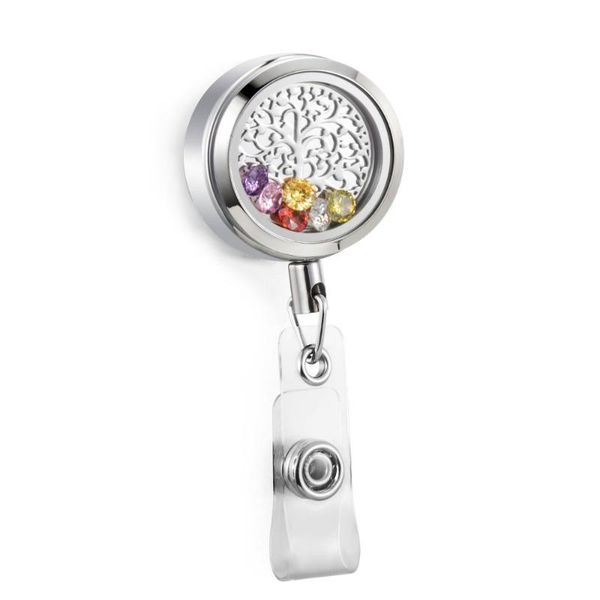 amazon selling stainless steel floating locket pendant retractable badge holder, Silver
amazon selling stainless steel floating locket pendant retractable badge holder, Silver