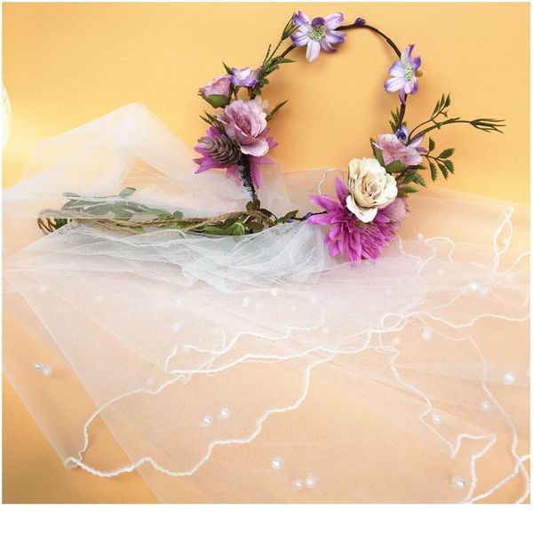 wedding flower crown with viel floral headband garlands hair accessories bride bohemian flower wreath women beach jllcxa
wedding flower crown with viel floral headband garlands hair accessories bride bohemian flower wreath women beach jllcxa