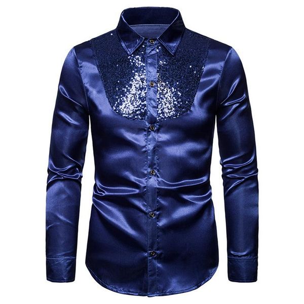 men's dress shirts gorgeous formal casual camisa hombre blusa masculina party shirt henley collar autumn paillette patchwork chemise ho, White;black
men's dress shirts gorgeous formal casual camisa hombre blusa masculina party shirt henley collar autumn paillette patchwork chemise ho, White;black