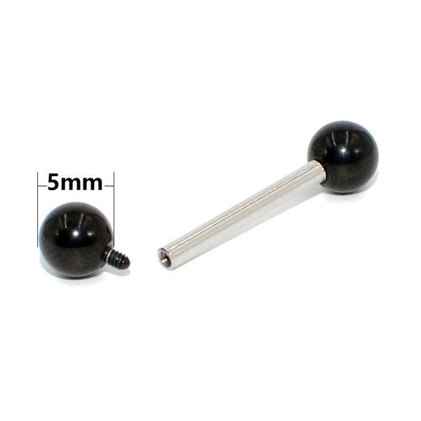 1pc 316l surgical steel round ball internally threaded screw ball fit tongue barbell nipple shield ring piercing body jewelry q sqczuv, Silver
1pc 316l surgical steel round ball internally threaded screw ball fit tongue barbell nipple shield ring piercing body jewelry q sqczuv, Silver