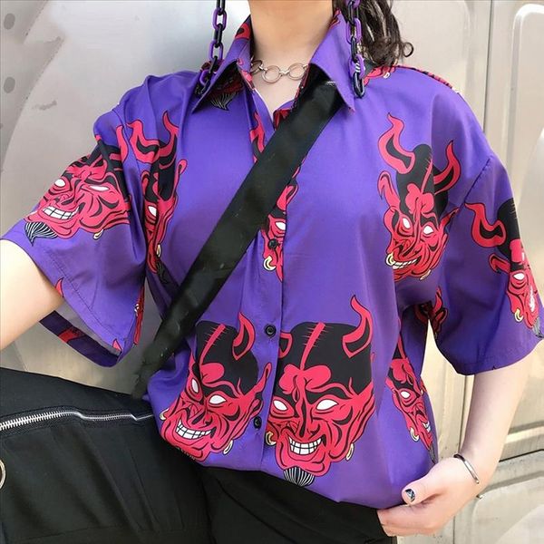 harajuku рубашка blusas женщина с длинным рукавом женская блузка весна осень сыпучие готические devil печать блузы корейских женщин топы g3, White
harajuku рубашка blusas женщина с длинным рукавом женская блузка весна осень сыпучие готические devil печать блузы корейских женщин топы g3, White