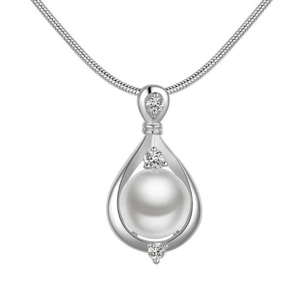 new Fashion Women Faux Pearl Rhinestone Teardrop Charm Necklace Party Jewelry Gift, Silver
new Fashion Women Faux Pearl Rhinestone Teardrop Charm Necklace Party Jewelry Gift, Silver