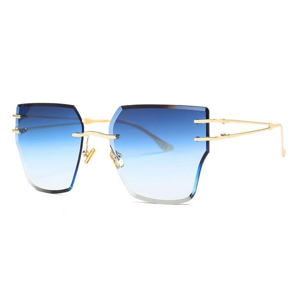 fashion rimless women sunglasses 2020 metal gold color cat eye sun glasses for women yellow pink gradient oculos uv400, White;black
fashion rimless women sunglasses 2020 metal gold color cat eye sun glasses for women yellow pink gradient oculos uv400, White;black