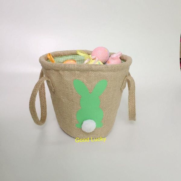 gift wrap 10pcs/lot 4 colors selling mixed burlap easter bucket with pom balls good quality basket bag
gift wrap 10pcs/lot 4 colors selling mixed burlap easter bucket with pom balls good quality basket bag