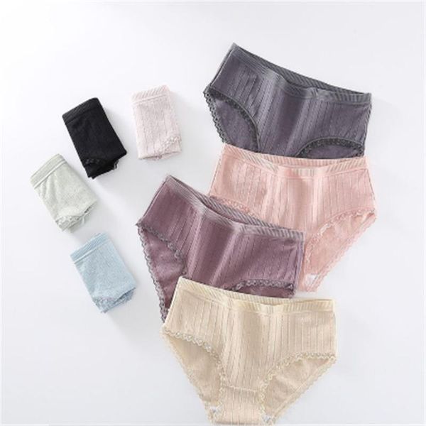 cotton lace comfortable and breathable seamless women's triangle underwear 3pcs1, Black;pink
cotton lace comfortable and breathable seamless women's triangle underwear 3pcs1, Black;pink