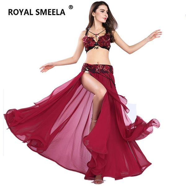 new belly dance suit belly dance costume dancing clothes bra belt skirts for women costume set, Black;red
new belly dance suit belly dance costume dancing clothes bra belt skirts for women costume set, Black;red