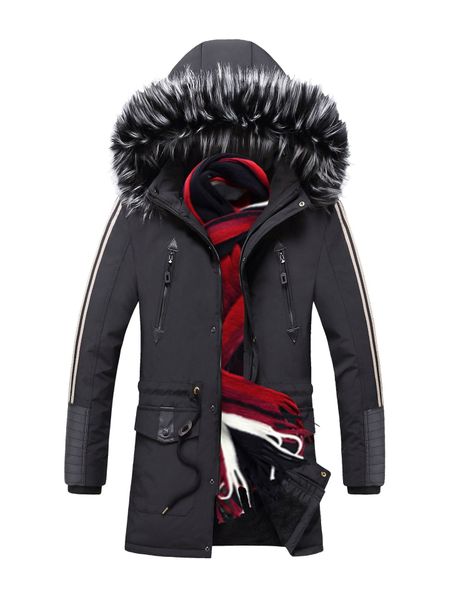 2021 the new tag water-proof outwear men jets parka new winter warm fur score long and gross cotton casual jacket parkes coat 5kze, Black
2021 the new tag water-proof outwear men jets parka new winter warm fur score long and gross cotton casual jacket parkes coat 5kze, Black