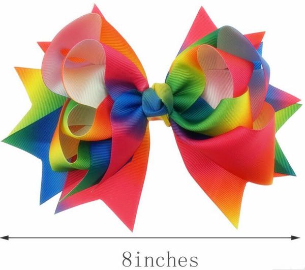 hair accessories 10pcs 8" stacked boutique rainbow ribbon hairbow twisted, Slivery;white
hair accessories 10pcs 8" stacked boutique rainbow ribbon hairbow twisted, Slivery;white