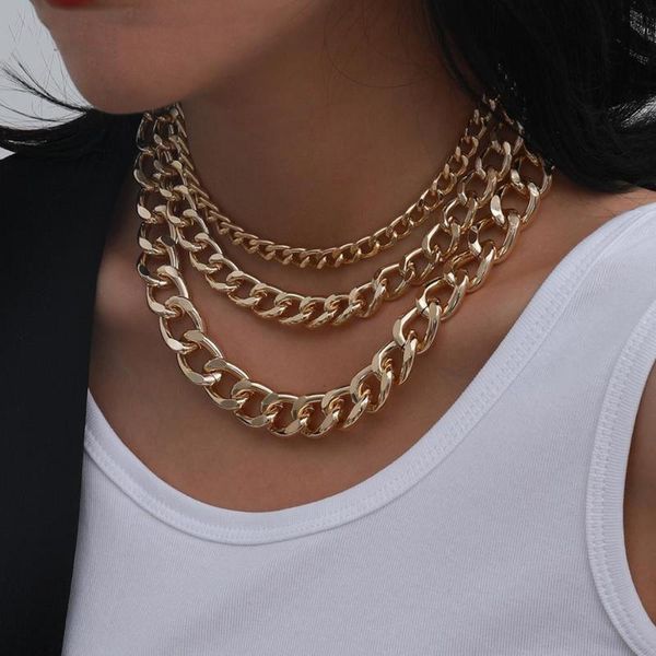 punk cuban aluminum chunky chain necklace for women and men hip hop big thick link choker necklace crazy jewelry, Silver
punk cuban aluminum chunky chain necklace for women and men hip hop big thick link choker necklace crazy jewelry, Silver