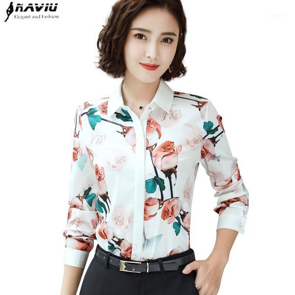 fashion rose printed shirt women spring new temperament long sleeve chiffon blouse office ladies personality plus size 1, White
fashion rose printed shirt women spring new temperament long sleeve chiffon blouse office ladies personality plus size 1, White