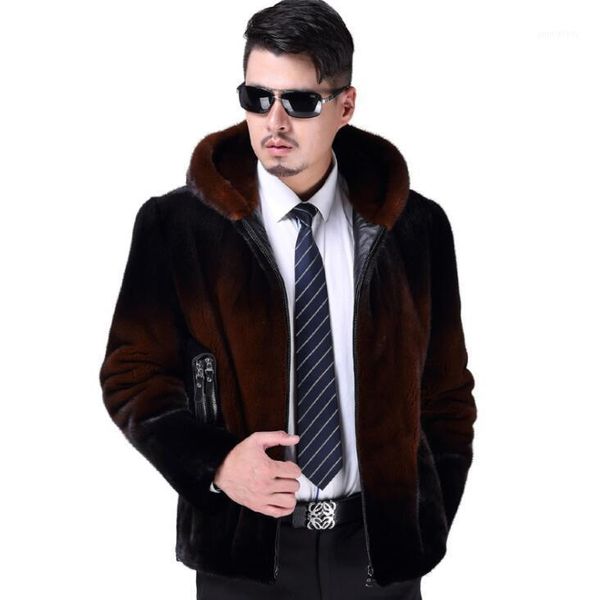 men's fur & faux autumn mink leather jacket mens winter hooded coat men casual jackets jaqueta de couro fashion brown m - 3xl1, Black
men's fur & faux autumn mink leather jacket mens winter hooded coat men casual jackets jaqueta de couro fashion brown m - 3xl1, Black