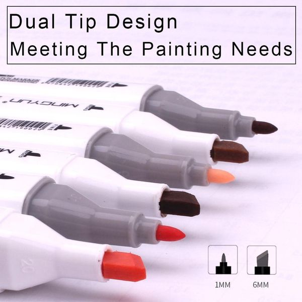 36 color markers skin hair tones dual tip set double ended art markers with chisel point and round head tip h wmtrhj, Black;red
36 color markers skin hair tones dual tip set double ended art markers with chisel point and round head tip h wmtrhj, Black;red