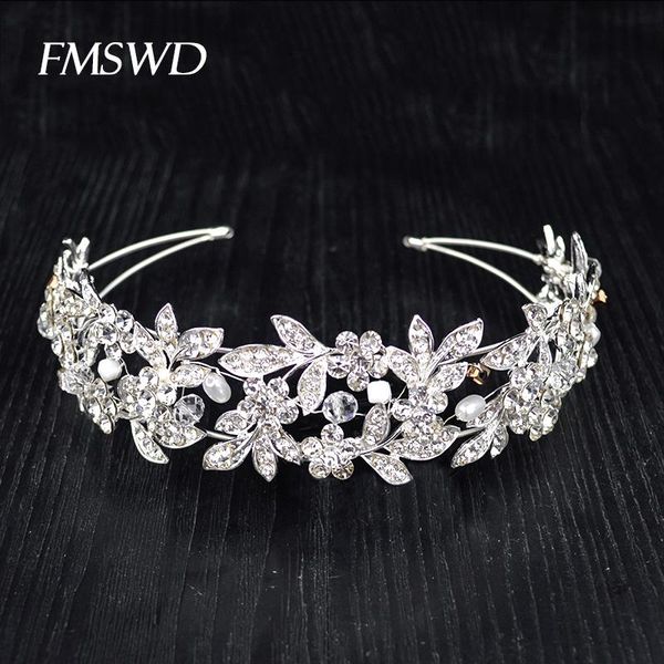 новый rhinestone crystal tiara pearl princess headband для невесты аксессуары для волос queen wedding diadem hair jewelry hundeper, Golden;silver
новый rhinestone crystal tiara pearl princess headband для невесты аксессуары для волос queen wedding diadem hair jewelry hundeper, Golden;silver