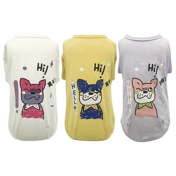 dog apparel pet vest spring summer cotton t-shirt dogs short sleeve puppy cats cartoon printed breathable
dog apparel pet vest spring summer cotton t-shirt dogs short sleeve puppy cats cartoon printed breathable