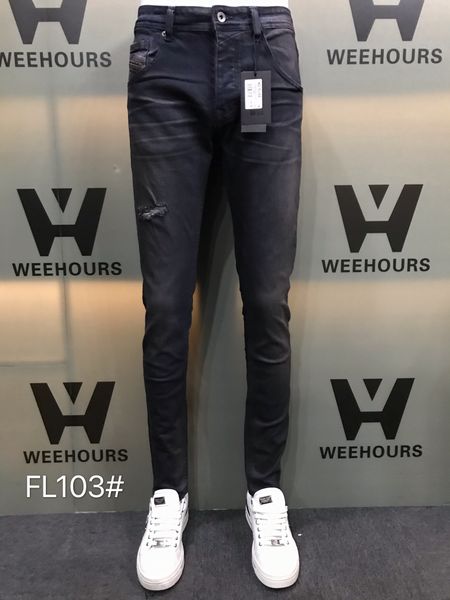 unique men's badge slim fit jeans fashion skinny washed wear motorcycle denim pants hip hop biker pants ds103 105, Blue
unique men's badge slim fit jeans fashion skinny washed wear motorcycle denim pants hip hop biker pants ds103 105, Blue