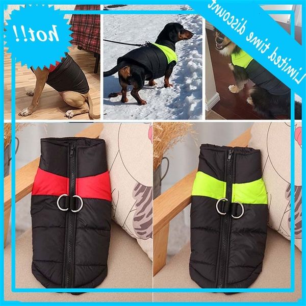 autumn winter warm waistcoat vests coats with leashes rings pet dog clothes drop ship 360051
autumn winter warm waistcoat vests coats with leashes rings pet dog clothes drop ship 360051
