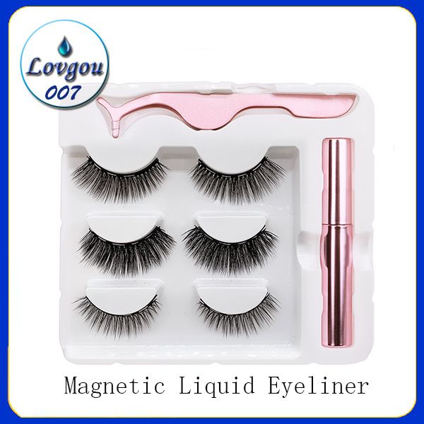 3 pairs magnetic eyelashes false lashes +liquid eyeliner +tweezer eye makeup set 3d magnet false eyelashes natural reusable
3 pairs magnetic eyelashes false lashes +liquid eyeliner +tweezer eye makeup set 3d magnet false eyelashes natural reusable