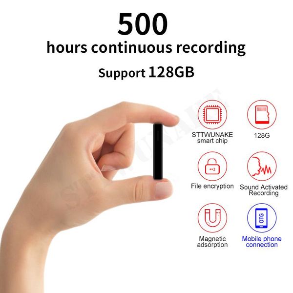sttwunake voice recorder 500 hours dictaphone audio sound mini activated digital professional micro flash drive magnetic
sttwunake voice recorder 500 hours dictaphone audio sound mini activated digital professional micro flash drive magnetic