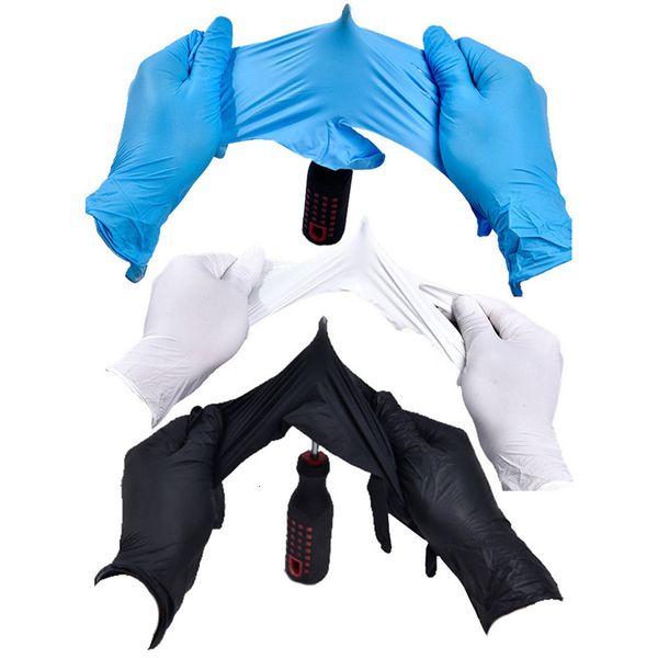 nitrile white blue disposable 100pcs gloves, for black household cleaning products, industrial washing, tattoo gloves t200508 
nitrile white blue disposable 100pcs gloves, for black household cleaning products, industrial washing, tattoo gloves t200508