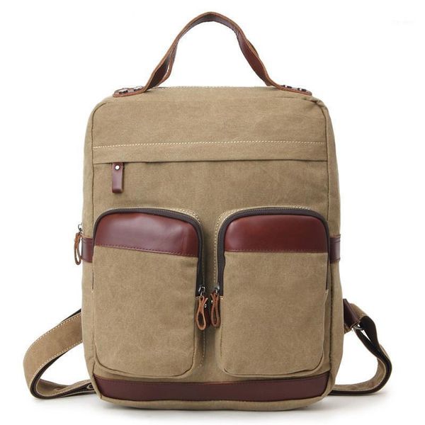 backpack fashion leather canvas men school bag women rucksack male knapsack bagpack mochila1
backpack fashion leather canvas men school bag women rucksack male knapsack bagpack mochila1