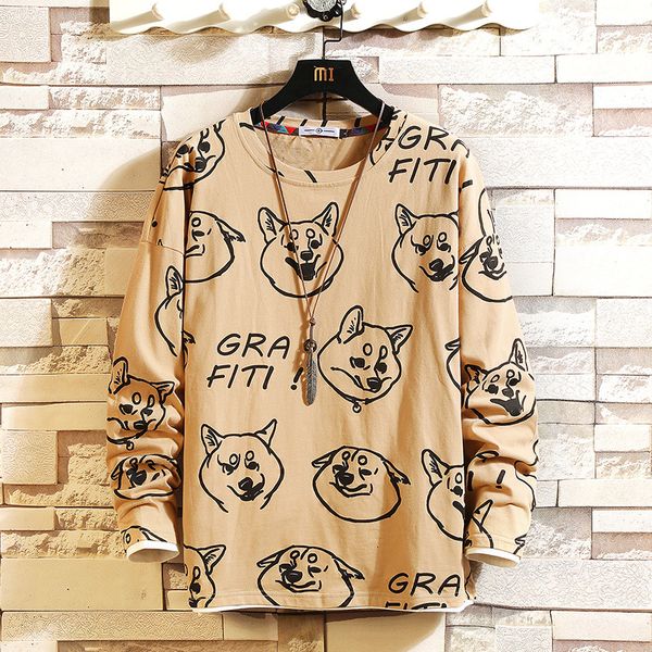 2021 new autumn spring fashion oversized male tshirt parts long sleeve the neck t-shirt for man t q5ey, White;black
2021 new autumn spring fashion oversized male tshirt parts long sleeve the neck t-shirt for man t q5ey, White;black