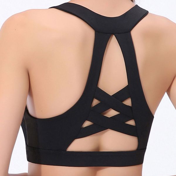 women sports bra high impact for gym fitness yoga running female pad sportswear tank sports push up bras sale, Black;white
women sports bra high impact for gym fitness yoga running female pad sportswear tank sports push up bras sale, Black;white