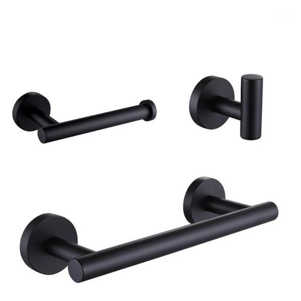 3pcs stainless steel brushed nickel wall mount bath hardware sets, towel bar robe hook paper holder bathroom accessories set1
3pcs stainless steel brushed nickel wall mount bath hardware sets, towel bar robe hook paper holder bathroom accessories set1