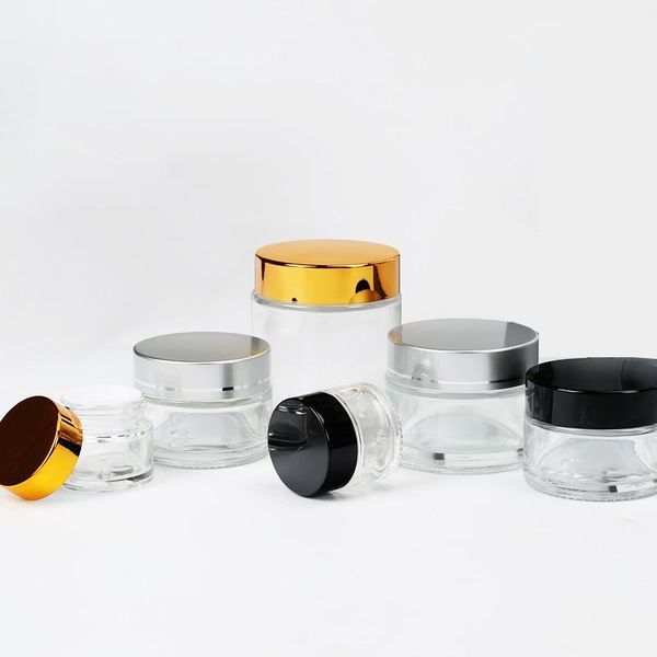 1pcs 5g 10g 20g 30g 50g empty transparent glass jar containers cosmetic cream lotion bottles pots travel box1
1pcs 5g 10g 20g 30g 50g empty transparent glass jar containers cosmetic cream lotion bottles pots travel box1