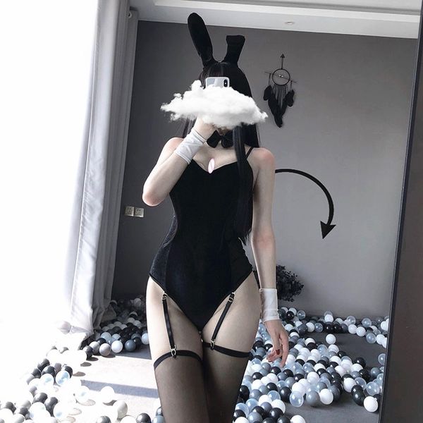 menina de lingerie anime cosplay traje coelho bodysuit ertico roupa envolto peito doce presente namorada para a mulher, Black;white
menina de lingerie anime cosplay traje coelho bodysuit ertico roupa envolto peito doce presente namorada para a mulher, Black;white