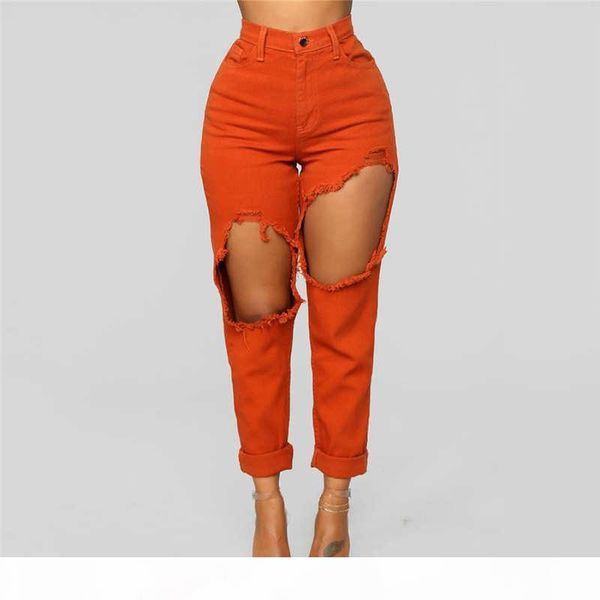fashion women stretch jeans female high waist stretch slim pencil pants personality slim torn denim jeans female denim, Blue
fashion women stretch jeans female high waist stretch slim pencil pants personality slim torn denim jeans female denim, Blue