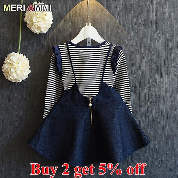 meri ammi 2pcs children girl clothing outfit set striped t-shirt+navy skirts for 2-7 year toddler baby girl j7421, White
meri ammi 2pcs children girl clothing outfit set striped t-shirt+navy skirts for 2-7 year toddler baby girl j7421, White
