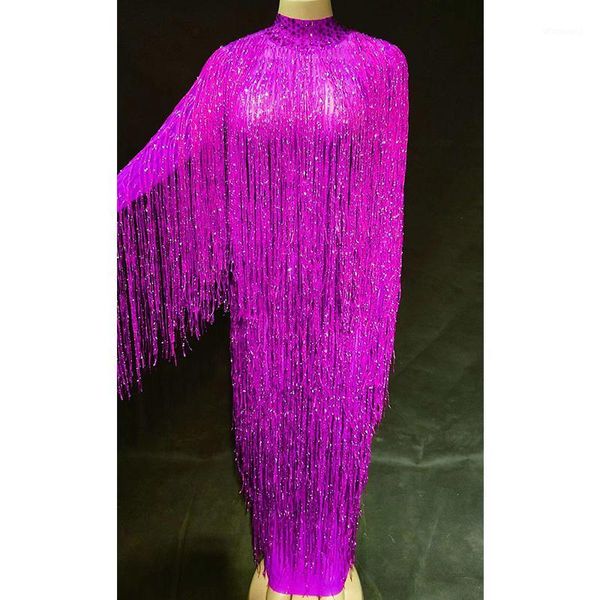 jazz dance costumes for lady bar dj club dancers perform stage fringe tassels longelastic birthday celebrate tassel dress dj10331, Black;red
jazz dance costumes for lady bar dj club dancers perform stage fringe tassels longelastic birthday celebrate tassel dress dj10331, Black;red