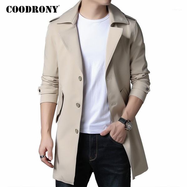 coodrony brand men jacket business casual trench windbreaker men clothes 2020 autumn winter classic overcoat c80171, Tan;black
coodrony brand men jacket business casual trench windbreaker men clothes 2020 autumn winter classic overcoat c80171, Tan;black