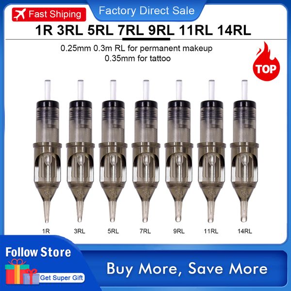 tattoo cartridge needle 20pcs rl 0.25mm professional disposable semi-permanent eyebrow lip makeup needles for tattoo machine pen
tattoo cartridge needle 20pcs rl 0.25mm professional disposable semi-permanent eyebrow lip makeup needles for tattoo machine pen