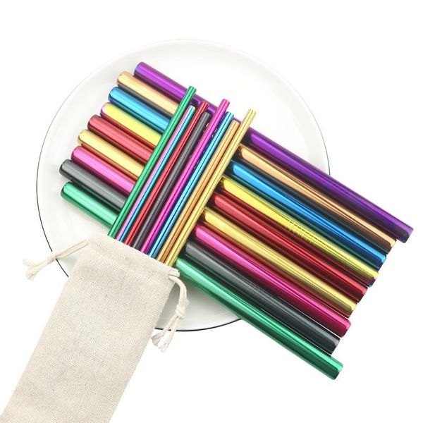 4pcs drinking straw reusable straws set eco friendly 304 stainless steel metal straw with brush for 20/ qylqtv
4pcs drinking straw reusable straws set eco friendly 304 stainless steel metal straw with brush for 20/ qylqtv