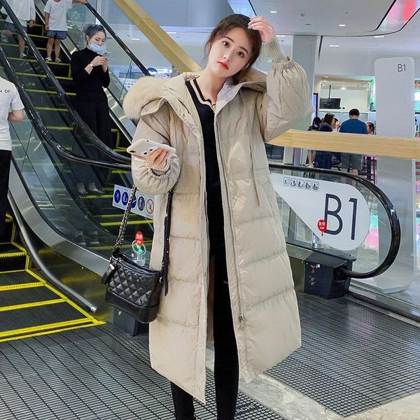 long hooded winter jacket with fur collar women casual solid color parka oversize coat1, Black
long hooded winter jacket with fur collar women casual solid color parka oversize coat1, Black
