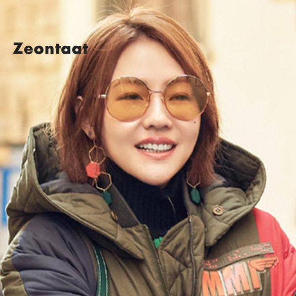 sunglasses zeontaat retro round pink yellow women brand designer big sun glasses for alloy mirror female, White;black
sunglasses zeontaat retro round pink yellow women brand designer big sun glasses for alloy mirror female, White;black