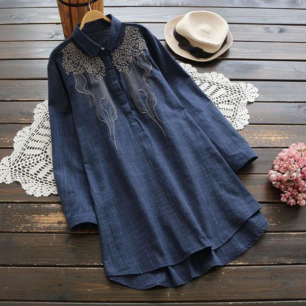 women's blouses & shirts 6799 mori girl autumn women vintage cotton linen embroidery long sleeve shirt casual turndown collar loose blo, White
women's blouses & shirts 6799 mori girl autumn women vintage cotton linen embroidery long sleeve shirt casual turndown collar loose blo, White
