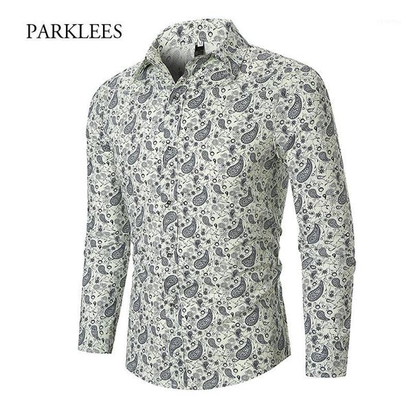 mens paisley shirts 2019 spring atutumn long sleeve floral shirt men chemise homme casual slim fit party club camisa masculina1, White;black
mens paisley shirts 2019 spring atutumn long sleeve floral shirt men chemise homme casual slim fit party club camisa masculina1, White;black