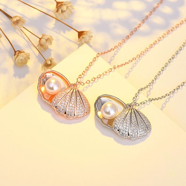 new arrival handmade pearl shell pendant necklace classic women gift jewelry, Silver
new arrival handmade pearl shell pendant necklace classic women gift jewelry, Silver