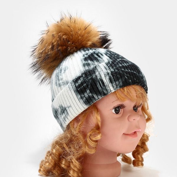 rea fur ball pompom winter hats for kids knitted thicken warm tie-dye color winter hat cap warm cap female fashion bonnet femme, Blue;gray
rea fur ball pompom winter hats for kids knitted thicken warm tie-dye color winter hat cap warm cap female fashion bonnet femme, Blue;gray