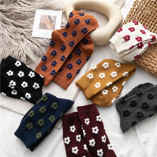 socks & hosiery 2 pair pack women's tube flower embroidery women harajuku japanese casual female kawaii warm vintage floral fashion, Black;white
socks & hosiery 2 pair pack women's tube flower embroidery women harajuku japanese casual female kawaii warm vintage floral fashion, Black;white