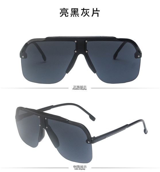 9personality big frame pilot black female fashion with handsome motorcycle male windproof toad sunglasses, White;black 
9personality big frame pilot black female fashion with handsome motorcycle male windproof toad sunglasses, White;black