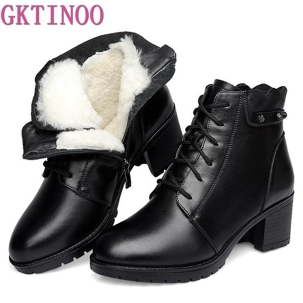 boots gktinoo comfortable soft genuine leather winter 2021 fashion women ankle casual high heels shoes female snow, Black
boots gktinoo comfortable soft genuine leather winter 2021 fashion women ankle casual high heels shoes female snow, Black