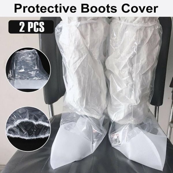 1pair rainproof adults pe overshoes boot disposable shoe covers waterproof outdoor portable calf protective camping dustproof1, White;pink
1pair rainproof adults pe overshoes boot disposable shoe covers waterproof outdoor portable calf protective camping dustproof1, White;pink