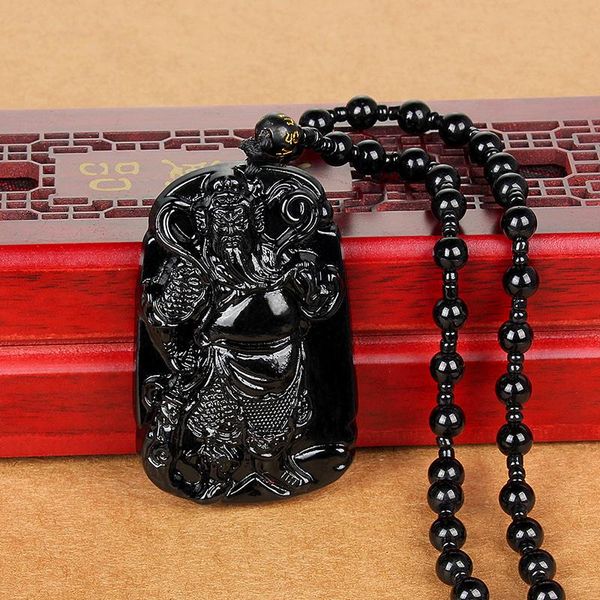 pendant necklaces glass black lucky amulet guan gong buddha dragon sheep stones necklace joker for unisexjewelry gifts, Silver
pendant necklaces glass black lucky amulet guan gong buddha dragon sheep stones necklace joker for unisexjewelry gifts, Silver