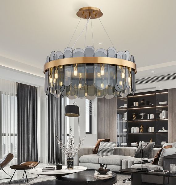 modern led lamps chandelier livingroom white/smoky gray glass light fixtures for dining room kitchen island decor gold
modern led lamps chandelier livingroom white/smoky gray glass light fixtures for dining room kitchen island decor gold