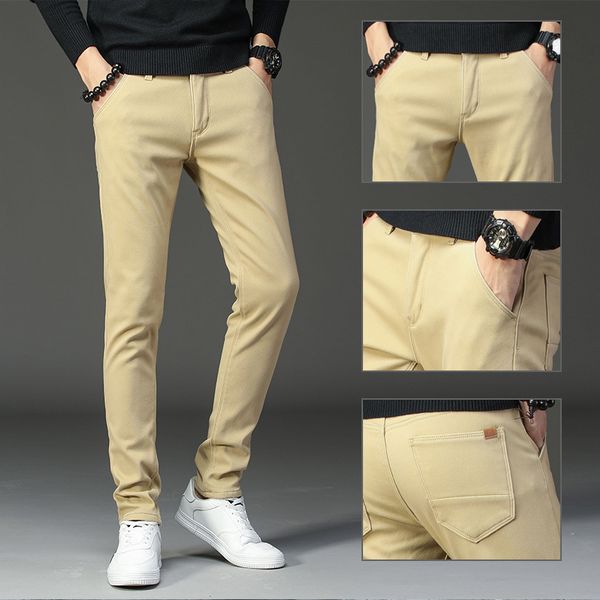 jantour men's winter fleece fluff thicken warm casual pants men business straight elastic thick khaki 98% cotton trousers male 201203, Black
jantour men's winter fleece fluff thicken warm casual pants men business straight elastic thick khaki 98% cotton trousers male 201203, Black