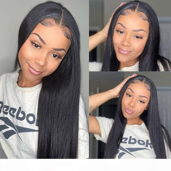 brazilian remy straight 13x6 lace front human hair wigs for women pre plucked straight human hair wigs 4x4 closure wig, Black;brown
brazilian remy straight 13x6 lace front human hair wigs for women pre plucked straight human hair wigs 4x4 closure wig, Black;brown